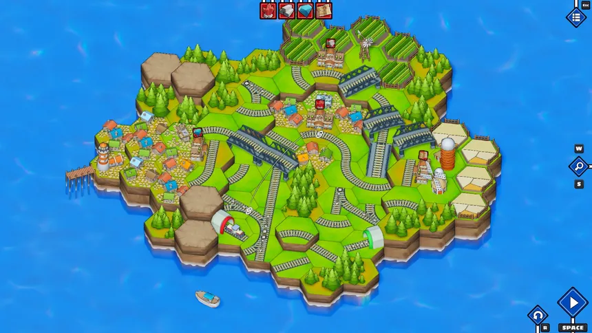 Скриншот 6 к игре Railway Islands 2 - Puzzle