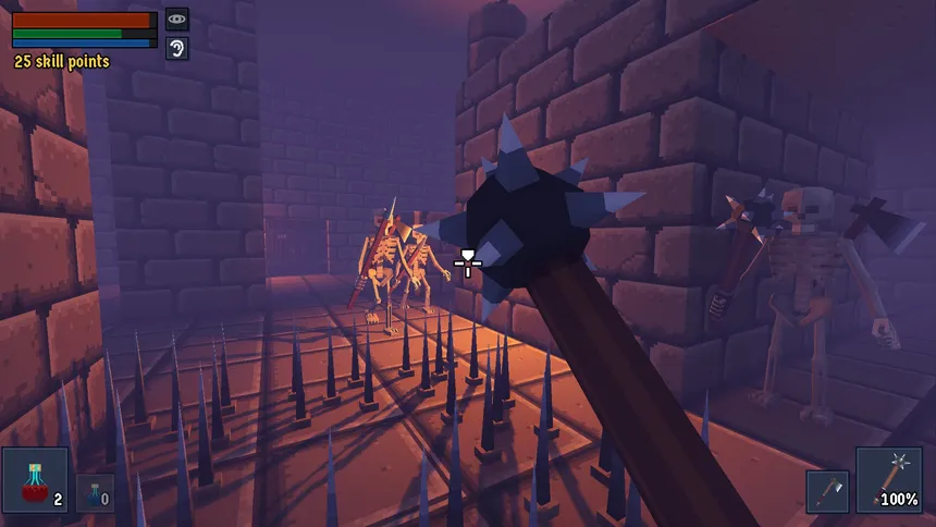 Скриншот 1 к игре The Adventures of Sir Kicksalot