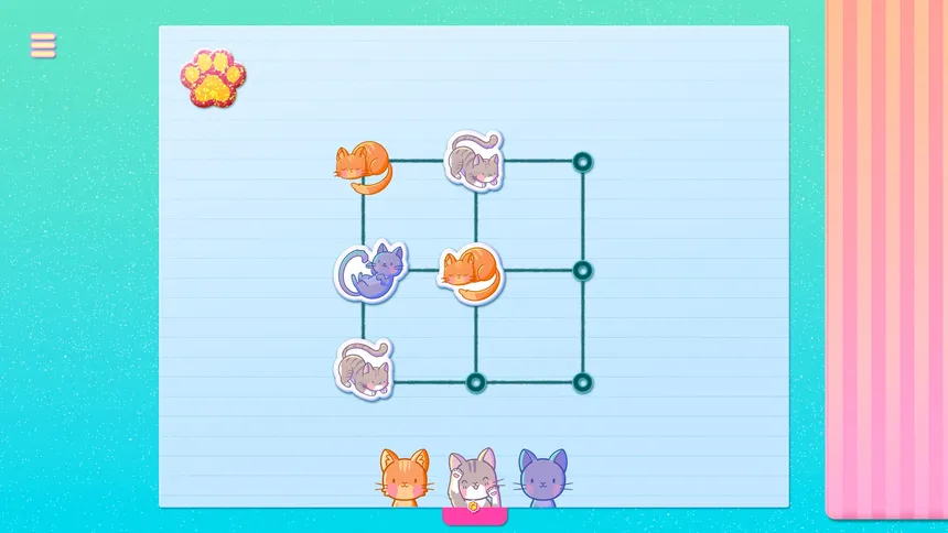Скриншот 3 к игре Sticker Kittens