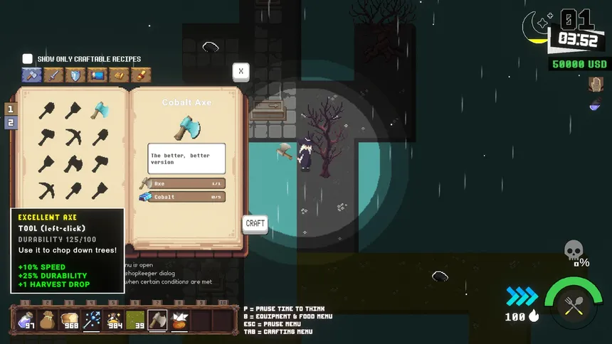 Скриншот 5 к игре Enter The Night: Roguelite