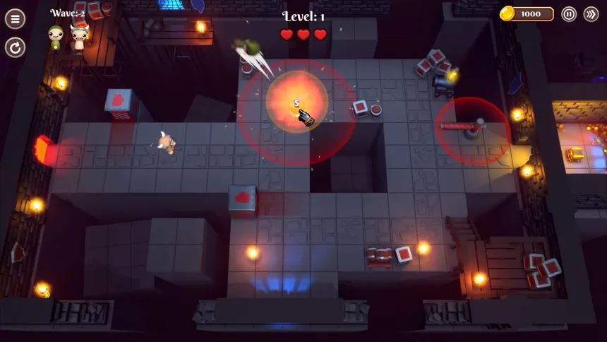Скриншот 1 к игре Reverse Dungeon