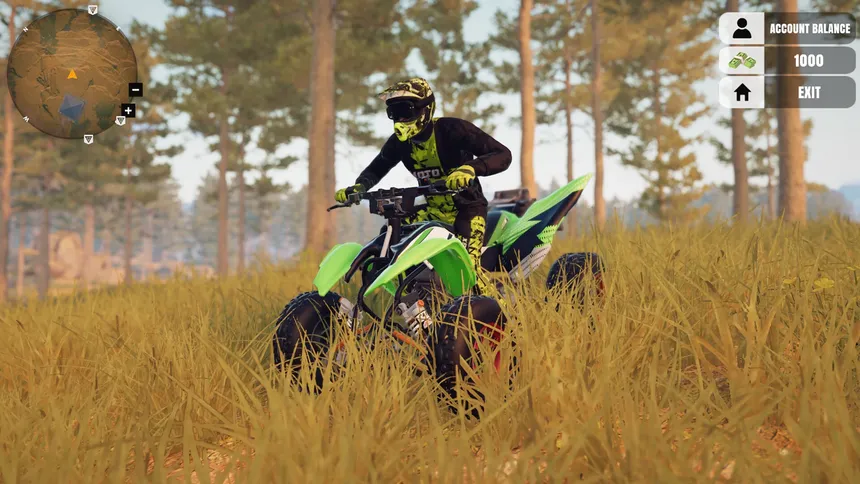 Скриншот 1 к игре ATV Offroad Simulator 24