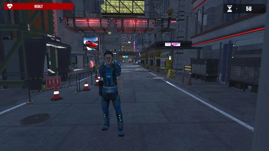Скриншот 3 к игре Neon City Climbing Simulator