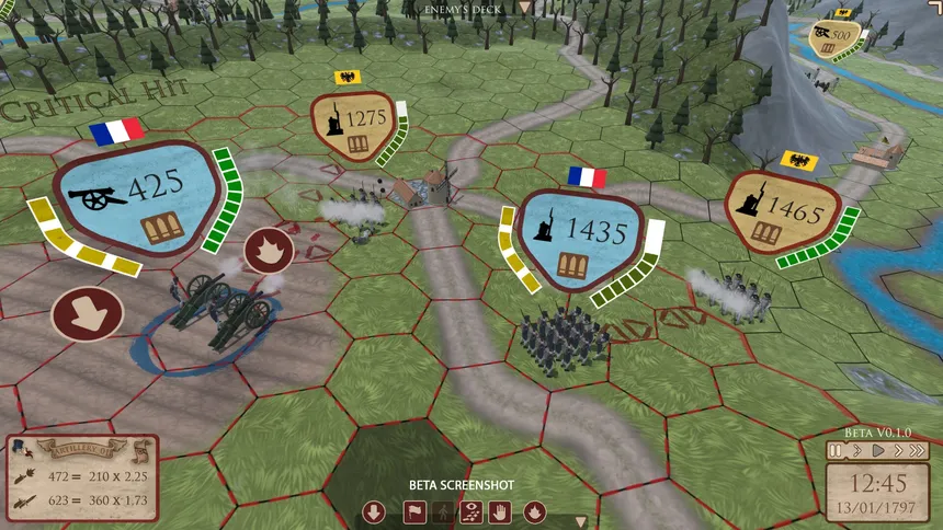Скриншот 1 к игре Avant-Garde: Napoleonic Battles