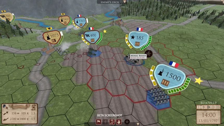 Скриншот 5 к игре Avant-Garde: Napoleonic Battles