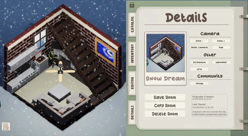 Скриншот 6 к игре Cozy Room Decorator