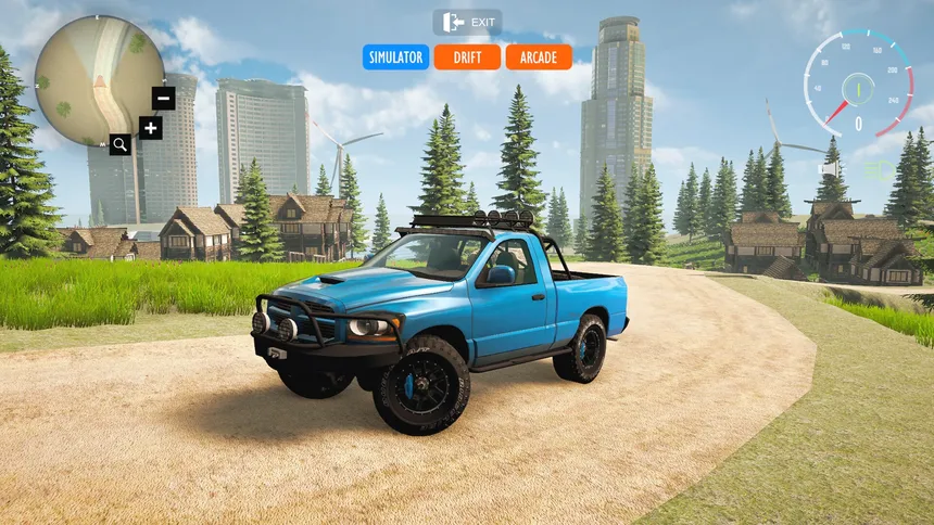 Скриншот 1 к игре Forest Offroad Driving Simulator