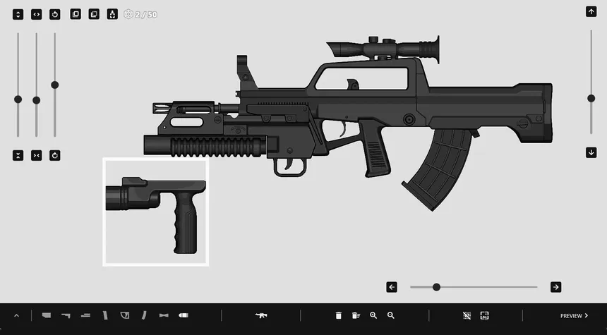 Скриншот 3 к игре Gun Maker - pimp my weapon
