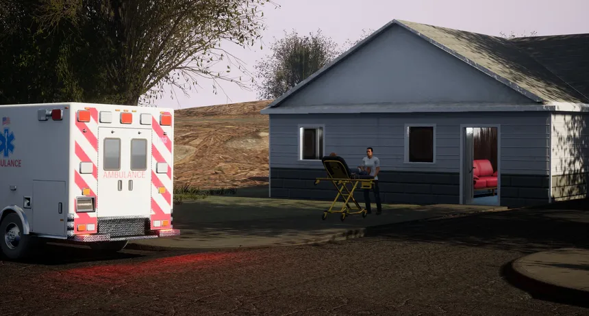 Скриншот 1 к игре Paramedics! - EMS Simulator