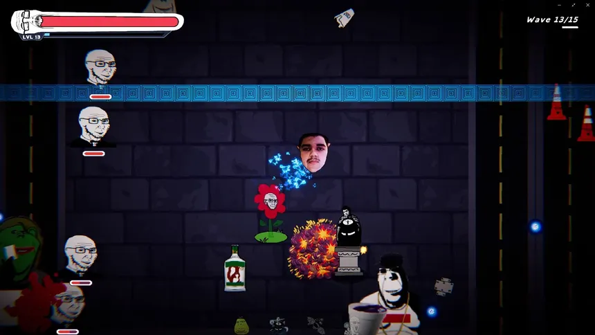 Скриншот 4 к игре Gem Defender: Soyjak Survivors