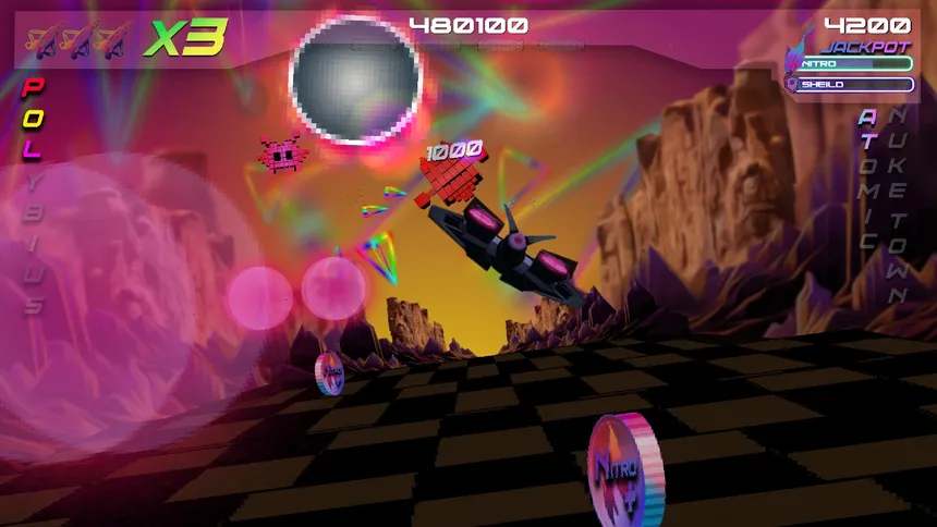 Скриншот 1 к игре Polybius Invaders 2