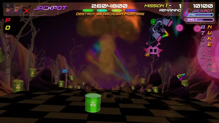 Скриншот 2 к игре Polybius Invaders 2