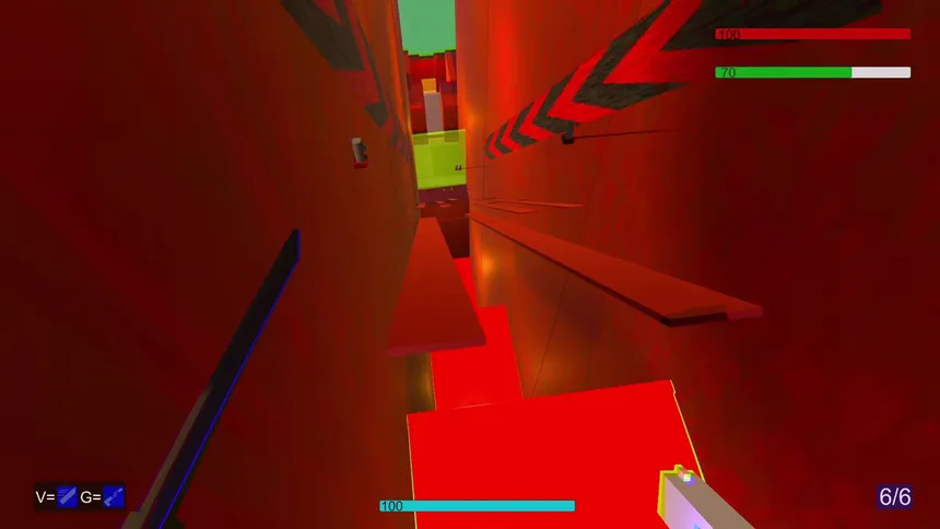 Скриншот 2 к игре Lazer Rush Reloaded