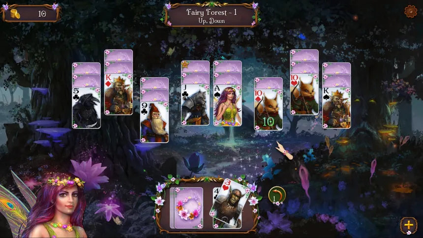 Скриншот 3 к игре Fairyland Solitaire