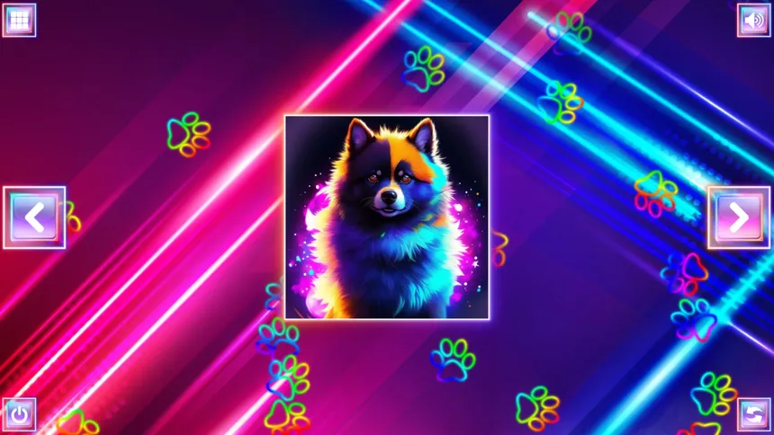 Скриншот 6 к игре Neon Fantasy: Dogs