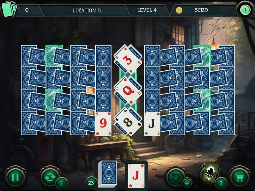 Скриншот 2 к игре Mystery Solitaire. Cthulhu Mythos 3