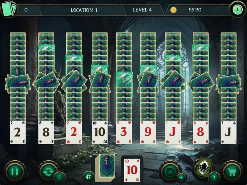 Скриншот 3 к игре Mystery Solitaire. Cthulhu Mythos 3