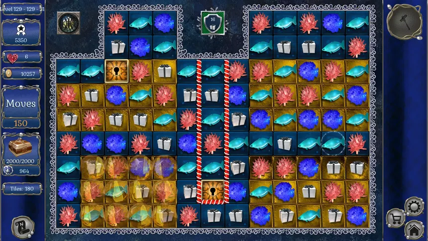 Скриншот 4 к игре Jewel Match Aquascapes 2 Collector's Edition