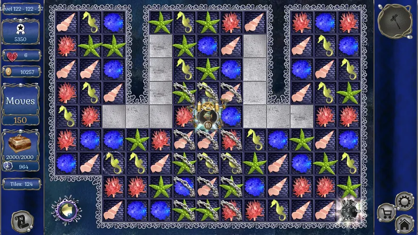 Скриншот 7 к игре Jewel Match Aquascapes 2 Collector's Edition