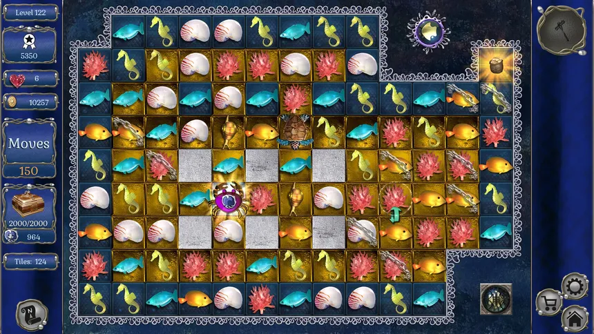 Скриншот 8 к игре Jewel Match Aquascapes 2 Collector's Edition