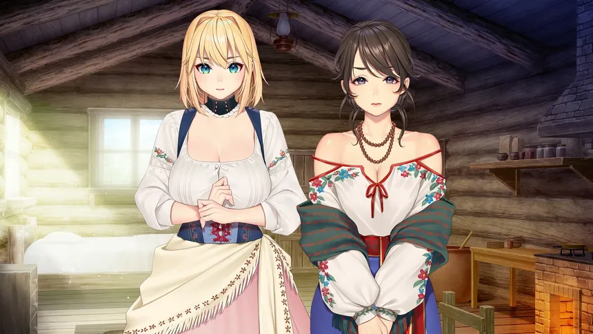 Скриншот 1 к игре My Slow Life with the Princess Knight and Her Devoted Handmaiden