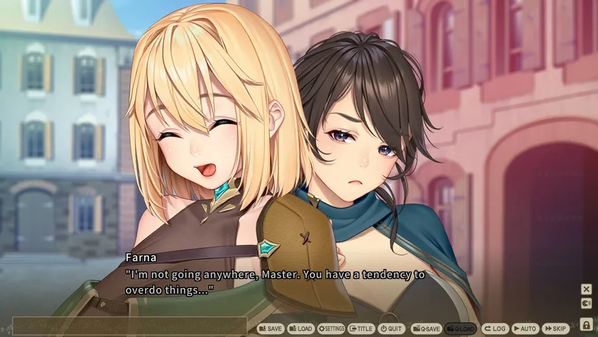 Скриншот 4 к игре My Slow Life with the Princess Knight and Her Devoted Handmaiden