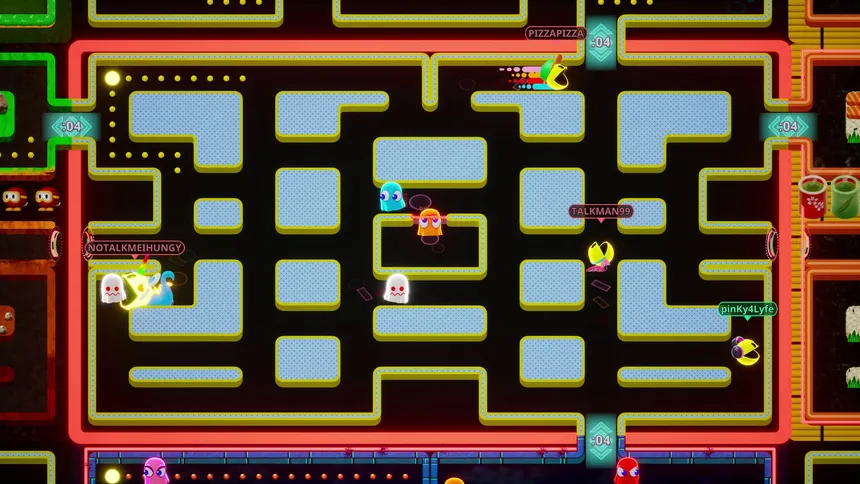 Скриншот 1 к игре PAC-MAN Mega Tunnel Battle: Chomp Champs