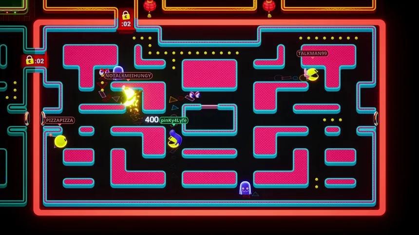 Скриншот 2 к игре PAC-MAN Mega Tunnel Battle: Chomp Champs