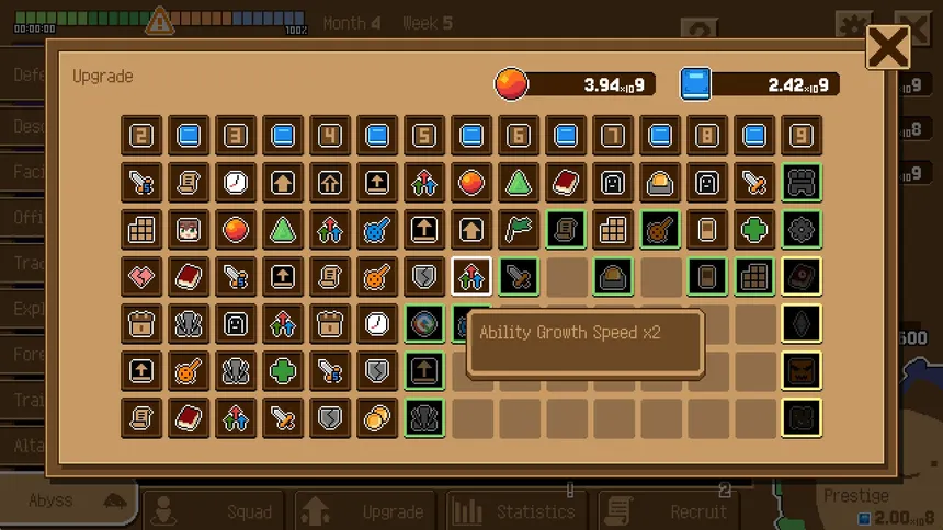 Скриншот 1 к игре Abyss Manager Idle