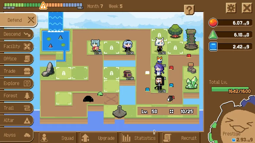 Скриншот 3 к игре Abyss Manager Idle