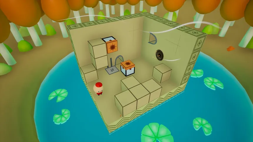 Скриншот 1 к игре Humpi and Hemicube