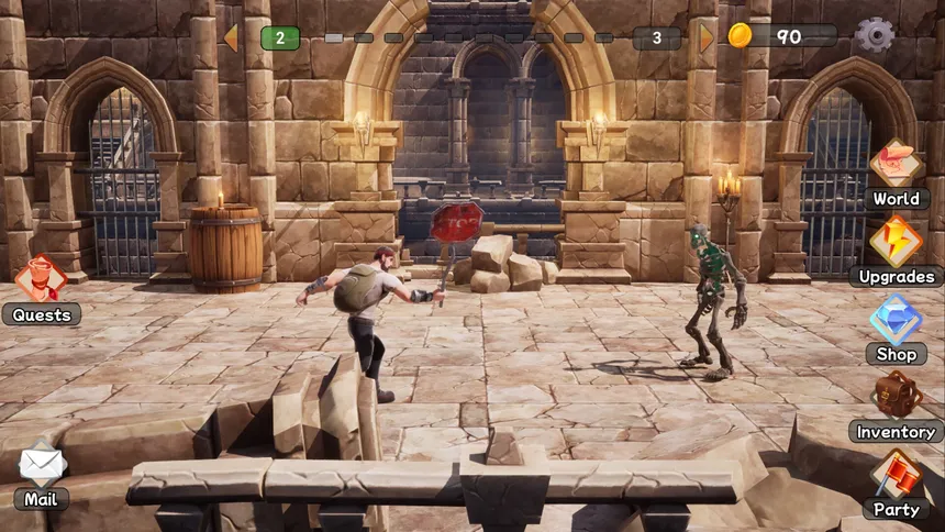 Скриншот 1 к игре Epic Monster Quest: Idle Adventure