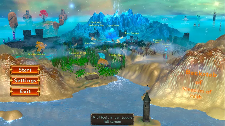 Скриншот 1 к игре 背刺之信念王国 Backstab of the Kingdom of Faith