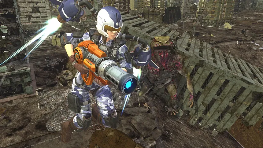Скриншот 2 к игре EARTH DEFENSE FORCE 6