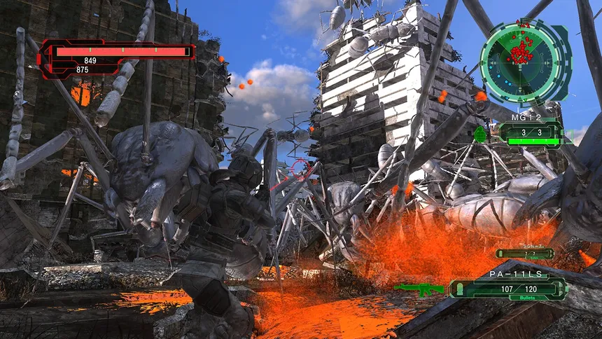 Скриншот 6 к игре EARTH DEFENSE FORCE 6