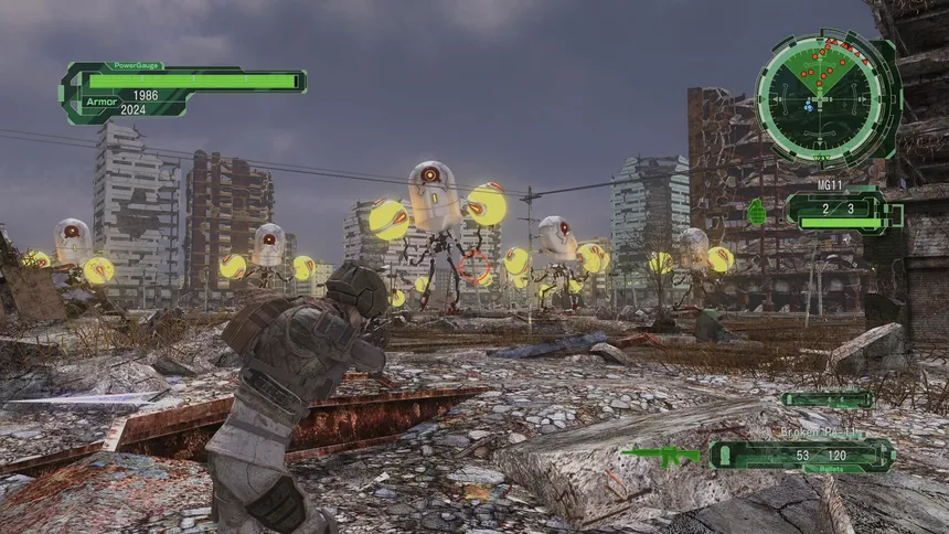 Скриншот 8 к игре EARTH DEFENSE FORCE 6
