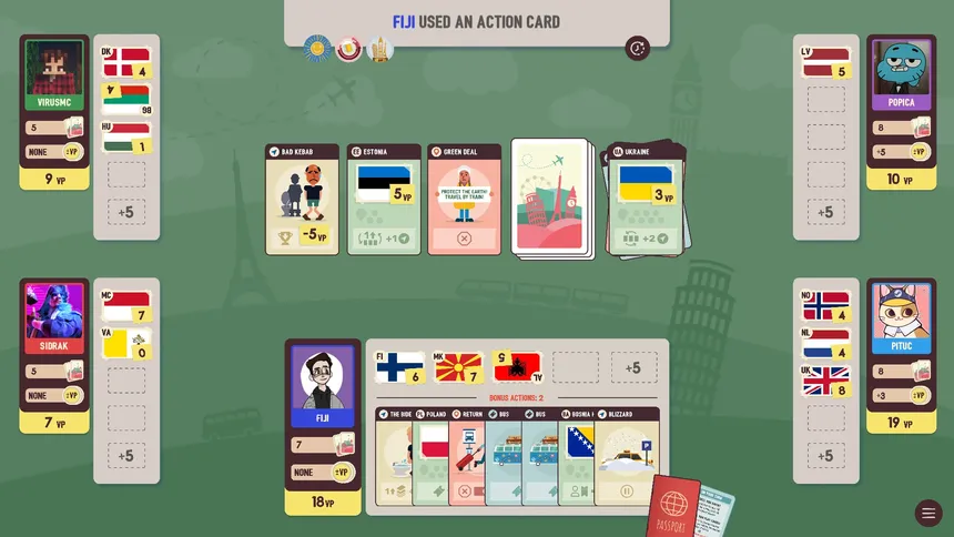 Скриншот 1 к игре Travelin' - Across Europe