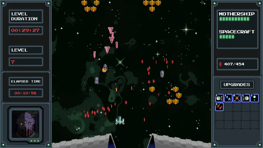 Скриншот 2 к игре Regular Spacecraft - Defending the Mothership