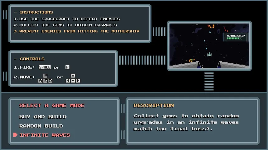 Скриншот 5 к игре Regular Spacecraft - Defending the Mothership