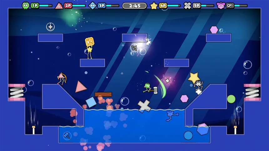 Скриншот 1 к игре Geometric Brothers