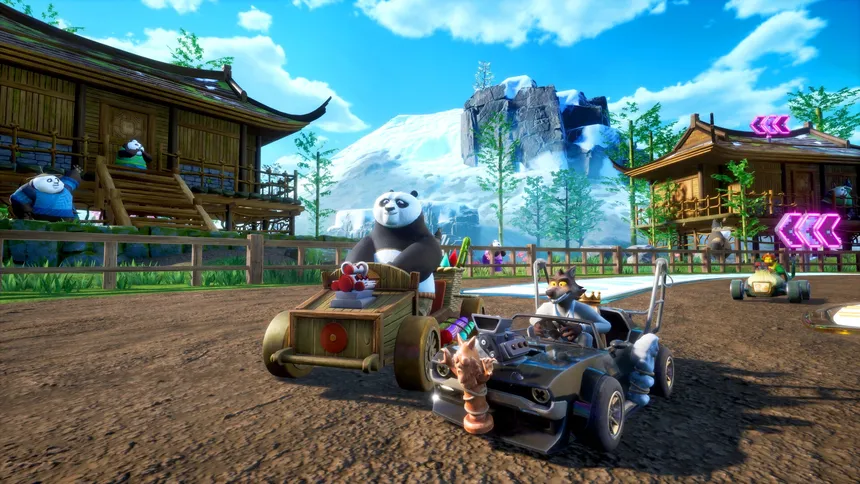 Скриншот 4 к игре DreamWorks All-Star Kart Racing