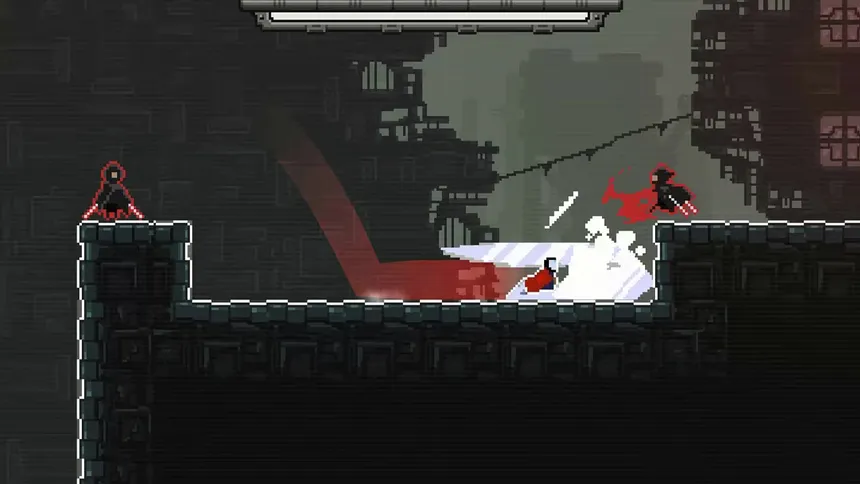 Скриншот 7 к игре Neon Ninja: Pixel Slasher