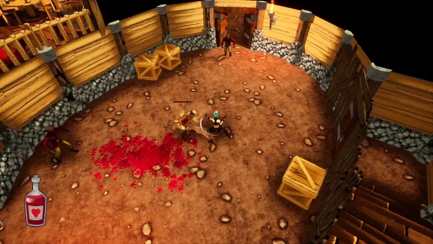 Скриншот 1 к игре Wicked Brawler