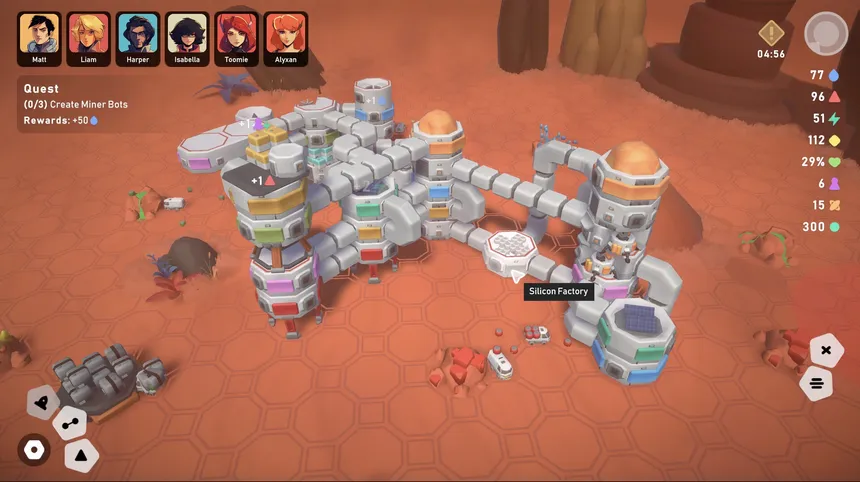Скриншот 1 к игре Stellar Settlers: Space Base Builder