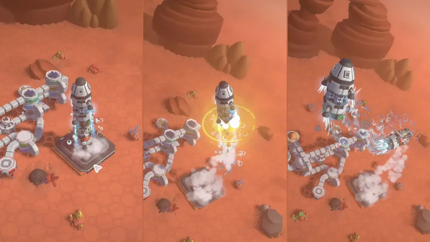 Скриншот 4 к игре Stellar Settlers: Space Base Builder