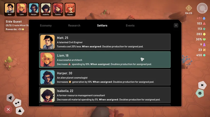 Скриншот 6 к игре Stellar Settlers: Space Base Builder