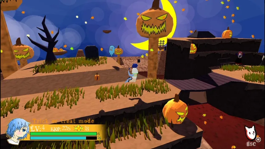 Скриншот 1 к игре Pumpkin Ghost