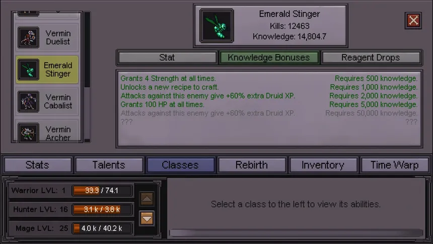 Скриншот 3 к игре Cycle Idle RPG