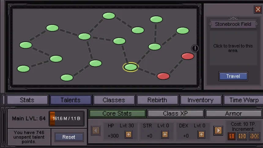Скриншот 5 к игре Cycle Idle RPG