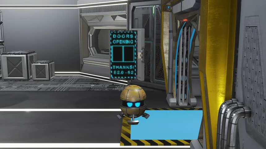 Скриншот 1 к игре Esferibot: A Mystery in Outer Space